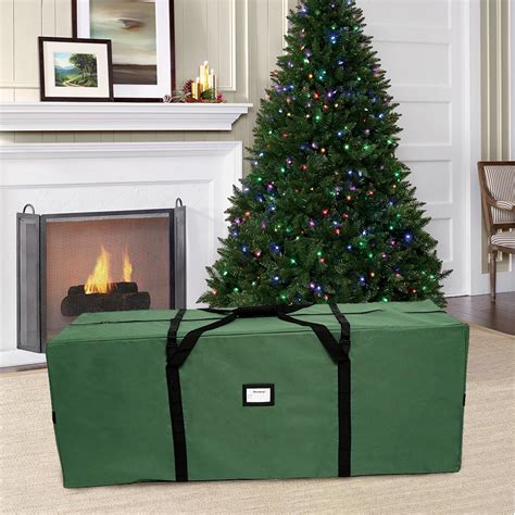 fake christmas tree storage bag|best artificial christmas tree storage.